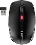 Cherry MW 8C Advanced Wireless Designer Mouse with USB-C Charging. Adjustable Resolution (600,1000,1600,or 3200 DPI) Long-Lasting 2.4GHz Wireless Through Mini Receiver and Bluetooth