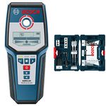 Bosch GMS120 Digital Multi-Scanner with Modes for Wood, Metal, and Live Wiring Detection + Bosch MS4041 41-Piece Drill and Drive Bit Set