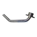 SMATAN Heavy Duty Exhaust Silencer Bend Pipe for TVS Scooty Pep