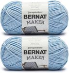 Bernat Maker Sky Blue Yarn - 2 Pack