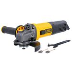 TOUGH MASTER Angle Grinder 125mm 5” Corded Electric 900W Compatible with 125 mm and 115 mm Handheld Cutting Grinder 10500RPM for Metal, Tile, Stone 6 Speed Settings Side Handle Warranty 2 Years