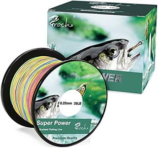 Croch Braided Fishing Line, 300 m / 500 m / 1000 m, strong PE Dynamix Line, Colourfast, 0.1-0.3 mm, 14-45 lb.