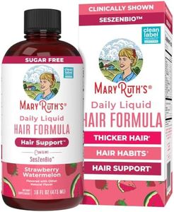 MARYRUTH'S Daily Liquid Hair Formula, Strawberry Watermelon, 16 oz