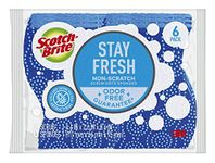 Scotch-Brite Scrub Dots Non-Scratch Scrub Sponge, 6 Count