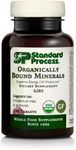 Standard Process - Organically Bound Minerals - Promotes Healthy Connective Tissues and Cellular Energy Production, Healthy Enzyme Function, Gluten Free and Vegetarian - 180 Tablets