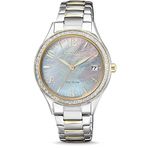 Citizen Womens Analogue Quartz Watch with Stainless Steel Strap EO1184-81D