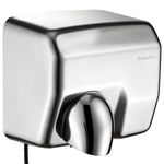 modunful Electric Hand Dryer Automatic 10 Seconds Drying Energy Saving Commercial Stainless Steel Wall Mounting Commercial 2300W