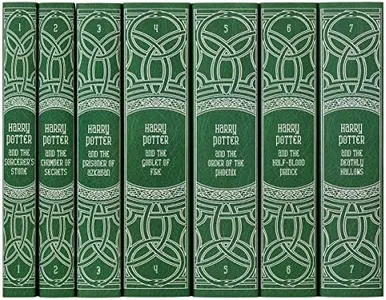 Juniper Books Harry Potter Boxed Set: Slytherin Edition | 7 Hardcover Volumes with Custom Designed Art Book Covers | Author J.K. Rowling | Includes All 7 Volumes