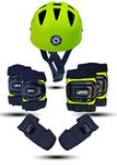 Liffo® Skating Guard Kit Protective Skating Guard Kit for Kids Skating, Cycling, Running for Kids,Boys,Girls,Men & Women (SG-01) Green (Medium)