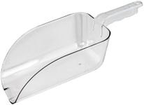 New Star Foodservice 34448 Polycarbonate Plastic Utility Ice Scoop, Clear, 64-Ounce