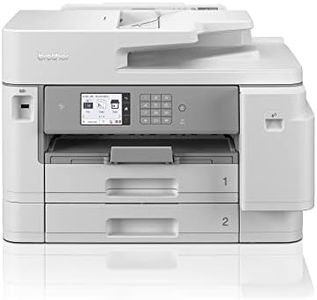Brother MFC-J5955DW | Imprimante Multifonction 4 en 1| Jet d'encre Couleur | Impression A4/A3, Scan, Copie, Fax en A4 Uniquement | NFC | Ethernet & Wi-FI | Vitesse d’Impression Jusqu’à 30 ipm