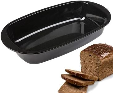 Westmark Molde esmatado de pan, Longitud: 32 cm, Esmalte, Negro, 33892270