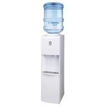 Primo White 2 Spout Top Load Hot and Cold Water Cooler Dispenser