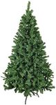 Luxury 5ft 6ft 7ft 8ft 9ft 10ft 12ft Green Artificial Christmas Trees -Bushy High Tip Count Xmas Trees (6ft / 180cm)