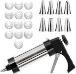 FANTEXY Cookie Press Gun Kit, Stain