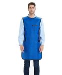 0.5mmpb Xray Lead Apron and Thyroid Shield,Dental Lab Apron,Radiation Protection, Lead Apron(0.35mmpb), Large