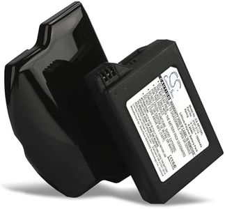 PSP-S110 Battery Replacement for Sony PSP (2000/3000/3001/3004/3008) PSP Slim & Lite Handheld Console Gaming Controller with Cover - 1800mAh - 3.7V Lithium Ion