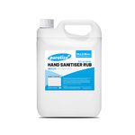 Hand Sanitiser PURATISE 5L Hand Sanitiser Alcohol Liquid RUB - 70% Hand Sanitizer Kills 99.99% of Germs & Bacteria - MADE IN THE UK Melbec Microbiology Approved BSEN 1276:2019 & BSEN1500:2013