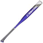 Axe Bat 2023 Danielle Lawrie (-12, 2-1/4") ASA/USA USSSA Fastpitch Softball Bat, 1-Piece Alloy, Purple/Gray/White (29" / 17 oz.)