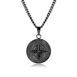 RINTOLER Compass Necklace for Women