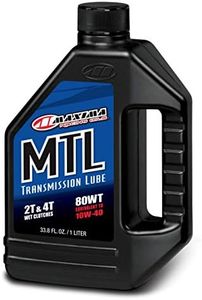 Maxima 41901 MTL-R 80WT Motorcycle Transmission/Clutch Fluid - 1 Liter Bottle