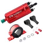 Pindex 12V Electric Inline Fuel Pump 0580464070, High Pressure Injection Fuel Pump 8.5Bar with Holder fit for ALFA ROMEO,FIAT,JAGUAR,LANCIA,MG,ROVER