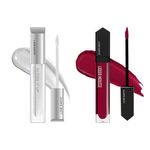 Love Earth Liquid Lipstick & Lips Gloss Combo| Includes Liquid Lip Gloss -Love Magnet-3ml & Liquid Mousse Lipstick - Bloody Mary Matte Finish-6ml