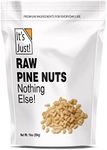 It's Just - Raw Pine Nuts (Pignolias), No PPO, Ideal for Pesto, Salads, Roasting (10oz)