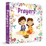 Prayers For Kids – Illustrated Prayer Book for Children, Prayers in Three Languages for easy understanding | Age: 3+