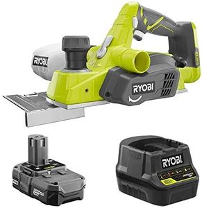 RYOBI 18-Volt Cordless 3-1/4 in. Planer Kit with Battery and Charger (No Retail Packaging)