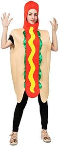 Unisex Adult Hot Dog Costume for Party