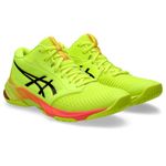 ASICS Mens Netburner Ballistic FF MT 3 Paris Safety Yellow/Black Volleyball Shoes - 8 UK (1051A086.750)