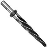 1" Reamer Bit,HSS 1" Tapered Reamer Bit for Steel Metal Wood,1" Drill Bridge/Construction Reamer with 1/2" Shank Chuck Alloy to Align Existing Hole and Enlarge Hole