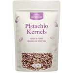 Pistachio Nuts Kernels 400g Grade No.1 Raw Shelled Unsalted Pistachios Ideal for Pistachio Snacks or Desserts Cakes & Pudding an Everyday Superfood