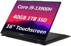 ASUS Vivobook S 16 Flip 2-in-1 Laptop (16" FHD+ Touchscreen, Intel 14-Core i9-13900H, 40GB RAM, 1TB SSD) for Creator, Photographer, Designer, Backlit Keyboard, 1080p Webcam, Win 11 Pro w/Copilot