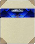 100 Natural Parchment 65lb Cover Paper Sheets 11 X 14 Inches Cardstock Weight Colored Sheets 11 X 14 (11X14 Inches) Scrapbook|Picture-Frame Size - Printable Old Parchment Semblance by ThunderBolt Paper