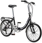 Schwinn 20-Inch Loop Folding Bike, Black