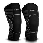 Boldfit Knee Caps For Women & Men Knee Support For Men Knee Cap For Men Knee Pain Knee Support For Women Knee Brace For Knee Pain Relief Products Knee Guard Knee Belt Knee Pads For Women - Grey M