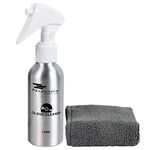 CD DVD Cleaner Solution Spray Fluid - Premium Compact disc Cleaning Kit with Anti-Static Microfiber Cloth Glove 4oz