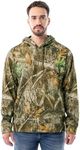 Realtree Men's Performance Hooded Fleece Sweatshirt, Realtree Edge, 4X