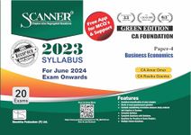 Business Economics (Paper 4 | CA Foundation) Scanner - Including questions and solutions | 2023 Syllabus | Applicable for June 2024 Exam | Green Edition