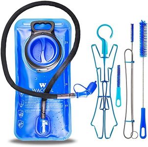 WACOOL 2L 2.5L 3L BPA Free PEVA Hydration Pack Bladder Leak-Proof Water Reservoir (Hydration Bladder with Cleaning Kit, 2L)