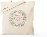 CafePress Tote Bag Anne of Green Gables Quote Natural Canvas Tote Bag, Reusable Shopping Bag