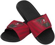 FOCO Men's NFL Team Logo Shower Sport Legacy Slide Flip Flop Sandals