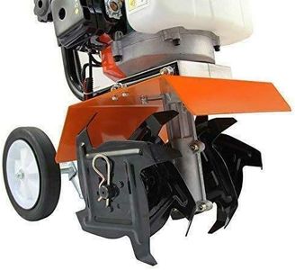 DEALOURUS 52cc Petrol Garden Tiller – 3HP 2-Stroke Soil Cultivator