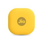 JioTag Go |India's First Android Tag | Google Find My Device Item Finder| Worldwide Tracking for Keys, Wallets, Luggage, Gadgets and More|1+1 Year Battery|No SIM Needed|BT 5.3|for Android Only