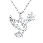 Aututer Bird Necklace Sterling Silv