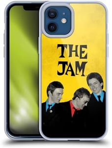 Head Case Designs Officially Licensed The Jam in The City Retro Key Art Soft Gel Case Compatible with Apple iPhone 12 / iPhone 12 Pro