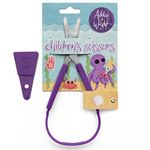 Ashton and Wright - Self-Opening Scissors with Protective Guard - Purple - Ambidextrous