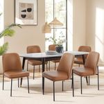 COLAMY Modern Dining Chairs Set of